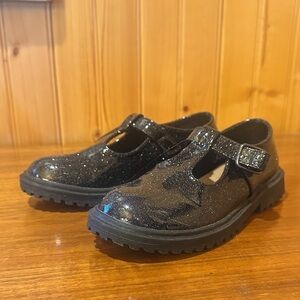 Old Navy Sparkly Black Kids Dress Shoes